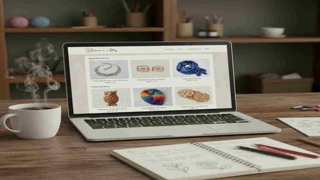 Affordable online credit purchase platform for jewelry and gift items.